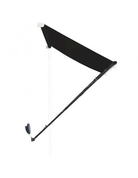 Tenda da Sole Retrattile con LED 250x150 cm Antracite