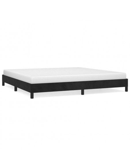 Giroletto Nero 200x200 cm in Velluto