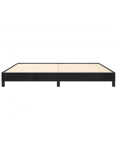 Giroletto Nero 200x200 cm in Velluto