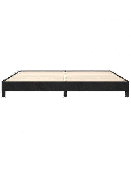 Giroletto Nero 200x200 cm in Velluto