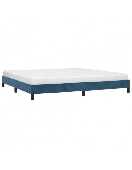 Giroletto Blu Scuro 200x200 cm in Velluto