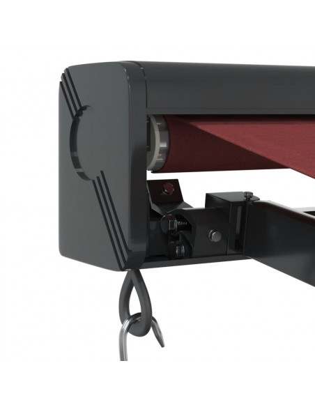 Tenda da Sole Retrattile Manuale Bordò 450x300 cm