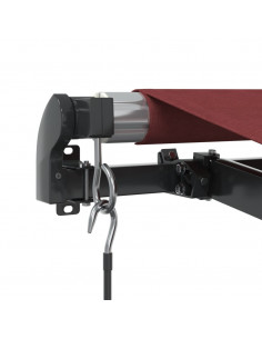 Tenda da Sole Retrattile Manuale Bordò 500x350 cm