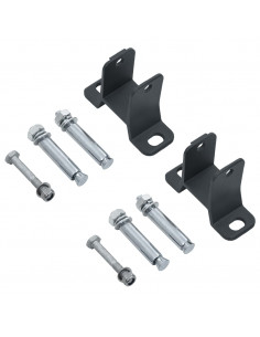 Tenda da Sole Retrattile Manuale con LED 400x350 cm Blu Bianco