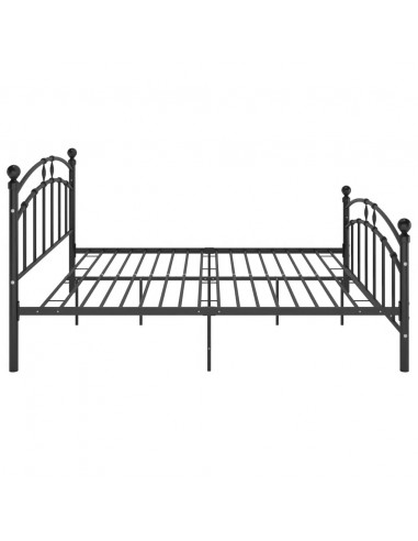 Giroletto Nero in Metallo 160x200 cm