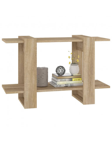 Libreria/Divisorio Rovere Sonoma 80x30x51 cm