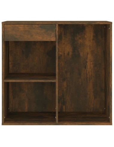 Armadietto Cosmetici Rovere Fumo 80x40x75cm Legno Multistrato