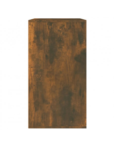 Armadietto Cosmetici Rovere Fumo 80x40x75cm Legno Multistrato