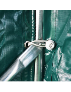 Tenda Garage in PVC 2,4x2,4 m Verde