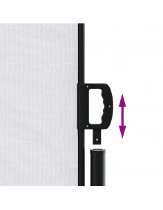 Tenda Laterale Retrattile Bianca 140x1200 cm