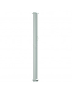 Tenda Laterale Retrattile per Patio 117x600 cm Nera