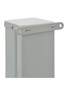 Tenda Laterale Retrattile per Patio 120x300 cm Blu