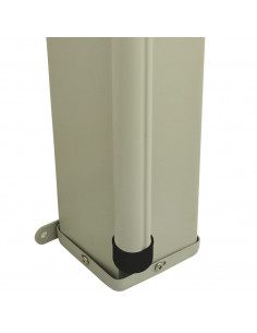 Tenda Laterale Retrattile per Patio 140x300 cm Crema