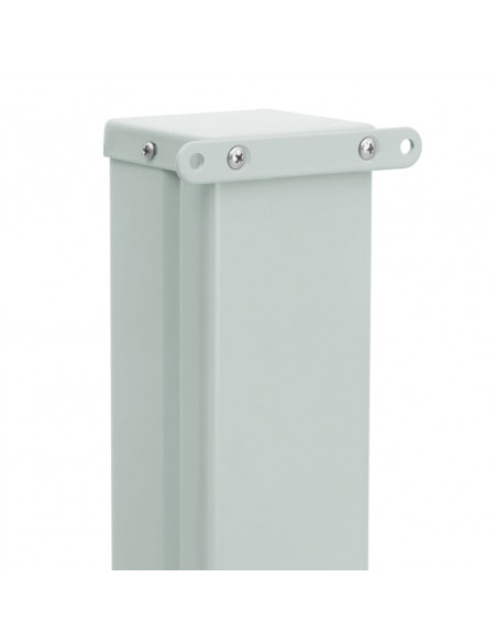 Tenda Laterale Retrattile per Patio 140x500 cm Nera
