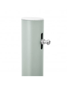 Tenda Laterale Retrattile per Patio 140x600 cm Grigio