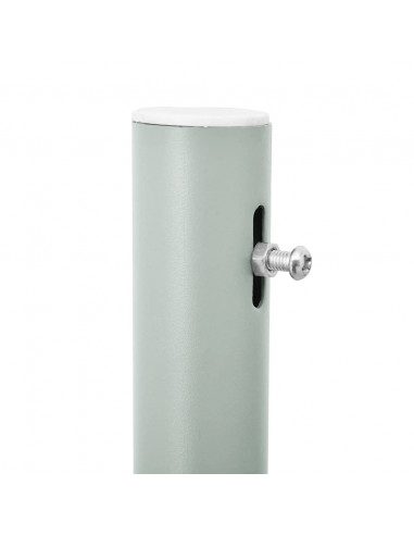 Tenda Laterale Retrattile per Patio 140x600 cm Grigio