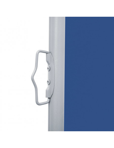 Tenda Laterale Retrattile per Patio 170x1200 cm Blu