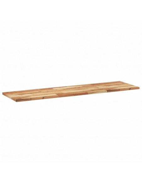 Mensole da Parete 2 pz 140x40x2 cm Legno Acacia Rifinito a Olio