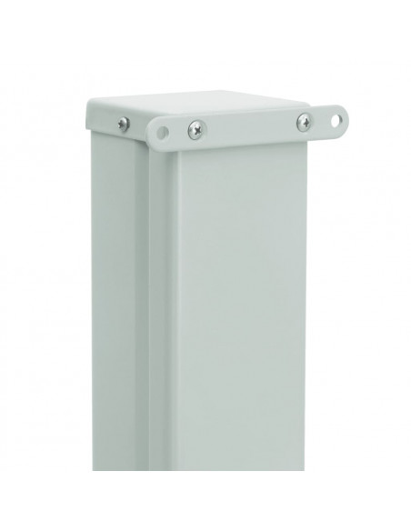 Tenda Laterale Retrattile per Patio 170x300 cm Grigio