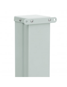 Tenda Laterale Retrattile per Patio 170x300 cm Nera