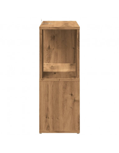Libreria Rovere Artigianale 60x24x63 cm Legno Multistrato