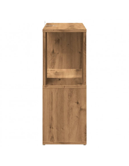 Libreria Rovere Artigianale 60x24x63 cm Legno Multistrato