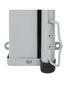 Tenda Laterale Retrattile per Patio 200x500 cm Marrone