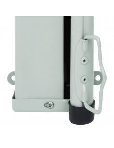 Tenda Laterale Retrattile per Patio 200x500 cm Nera