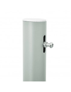 Tenda Laterale Retrattile per Patio 600x160 cm Grigia