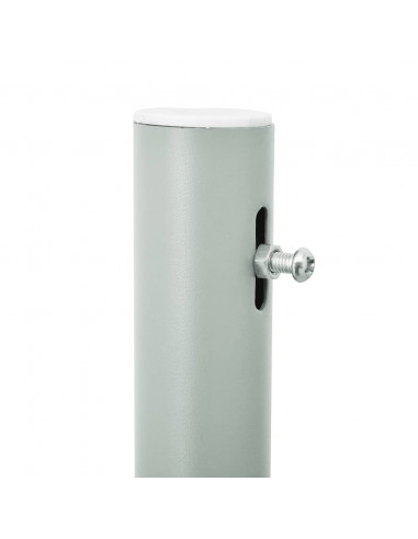 Tenda Laterale Retrattile per Patio 600x160 cm Grigia