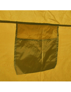 Tenda per Doccia/WC/Spogliatoio Gialla