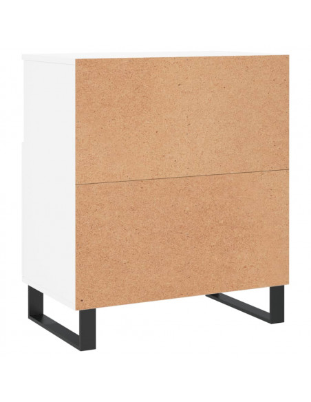 Credenze 3 pz Bianco in Legno Multistrato