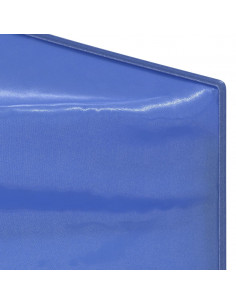 Tenda per Feste Pieghevole Blu 3x6 m