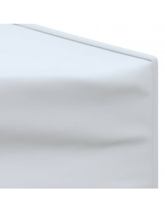 Tenda per Feste Pieghevole con Pareti Laterali Bianco 3x6 m