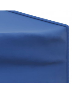 Tenda per Feste Pieghevole con Pareti Laterali Blu 3x6 m