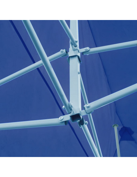 Tenda per Feste Pop-up Pieghevole Blu 3 x 6 m