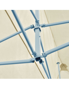 Tenda per Feste Pop-Up Pieghevole Crema 3 x 6 m