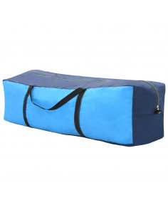 Tenda per Piscina in Tessuto 590x520x250 cm Blu