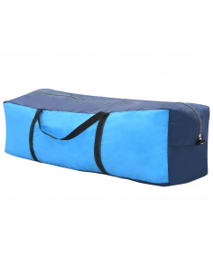 Tenda per Piscina in Tessuto 660x580x250 cm Blu