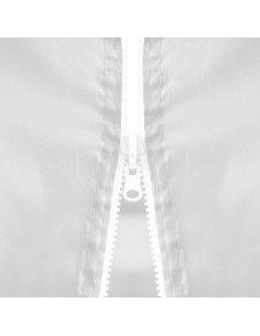 Tenda Pieghevole Pop-Up con 5 Pareti Laterali 3x9 m Bianca