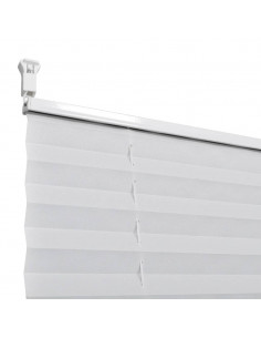 Tenda plissè 100x100cm bianca