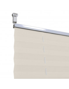 Tenda plissè 110x125cm Crema