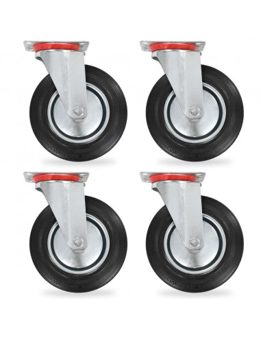 Rotelle Girevoli 4 pz 200 mm