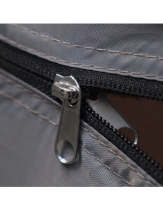 Tenda Portaoggetti Grigio e Arancione Impermeabile