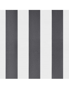 Tenda Retrattile Automatica LED Antracite e Bianco 600x350 cm