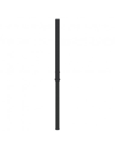 Telai per Banco da Lavoro 2 pz in Metallo 55x(69-95,5) cm Neri