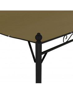 Tendalino Parasole 3x2,4 m Grigio Talpa 180 g/m²