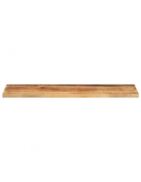 Piano per Tavolo 110x20x2,5 cm Rettangolare Legno Mango Grezzo