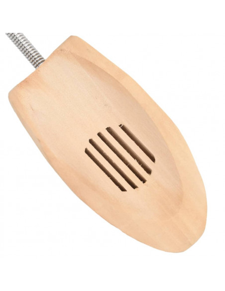 Tendiscarpe 2 Paia EU 39-42 Legno Massello di Loto