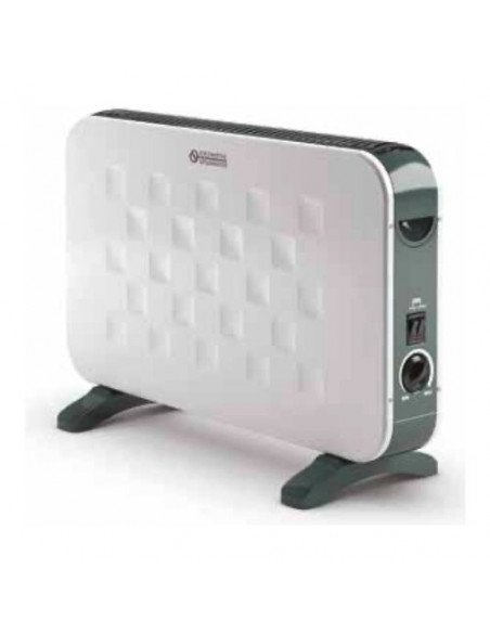 Termoconvettore Splendid 99296 CALEO Metal Grigio e Bianco